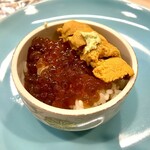 うを徳 - ◆礼文島雲丹＆羅臼のイクラ丼