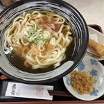 香の兎 - かけ2玉+海老天+天かす¥1100