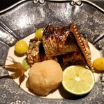 車力門 おの澤 - 秋刀魚の塩焼き