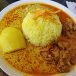 不思議香菜 ツナパハ - ランチのスリランカカリーセット1350円