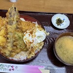 司食堂 - 料理写真:アナゴ天丼1400円
