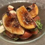 rest. - いちじくのキャラメリゼ，カプレーゼ