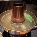 瀬里奈 - しゃぶしゃぶのスープの中の野菜・その２です。