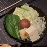 瀬里奈 - 栃木県産の椎茸をはじめとした野菜です。