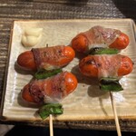 鳥一番 - ウィンナー肉巻き180円