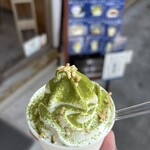 うちだけの味 武井牧場 - お茶ソフト！