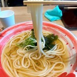 Binmugi Karuizawa Ten - 満腹セット 温かけうどん