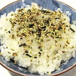 ますや旅館 - 朝食（ワサビふりかけ）