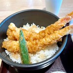 Binmugi Karuizawa Ten - 満腹セット 天丼