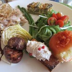 壱弐参 CAFE - 日替わりワンプレートを別な向きから