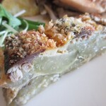 壱弐参 CAFE - イワシとナスのオーブン焼き