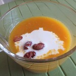 壱弐参 CAFE - 2種類のかぼちゃのポタージュ