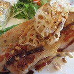 壱弐参 CAFE - 鶏肉の塩麹オーブン焼き