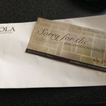 ピソラ - お詫びのｻｰﾋﾞｽ券