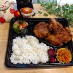 Neko◯cafe - 鶏の唐揚げ弁当