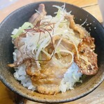 麺劇場 玄瑛 - 炙り豚バラ ご飯