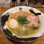 広島牡蠣と和牛ラーメン 衝青天 - 広島牡蠣塩ラーメン