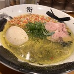 広島牡蠣と和牛ラーメン 衝青天 - 広島牡蠣塩ラーメン