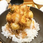 中目黒いぐち 上ル - かき揚げ丼
