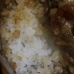 竈flamme 炭三郎 - 胴割れがひどい！割れた米粒だらけ！