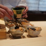 菊鮨 - 海苔醤油