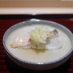 菊鮨 - 甘鯛酒蒸し