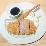 和心とんかつ あんず はなれ - 宮崎牛シャトーブリアンかつ