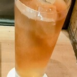 和心とんかつ あんず はなれ - ウーロン茶