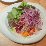 和心とんかつ あんず はなれ - サラダ