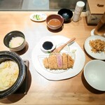 和心とんかつ あんず はなれ - 宮崎牛シャトーブリアンかつ膳