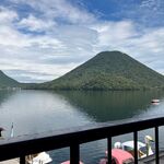 榛名湖 レストハウス - '25/09/25 窓の外～入る風が気持ちイイ