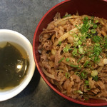 Yakiniku Tei Kadoya - カルビ丼定食