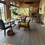 CAFE＆CHINESE KURAGE - ランチ後、お客さんが居なくなったタイミングで撮影！
