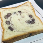 やなぎだてパン - 切るとこんな感じです