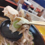 そば処　つる福 - 親鶏肉