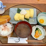 だしまき玉子専門店 卵道 - 烏骨鶏だしまき定食