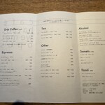 カフェハヴントウィーメットオーパス - メニュー