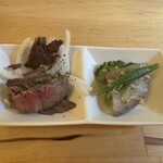 野菜とお鍋と揚げもんと とまり木432” - 突き出しおいしかった