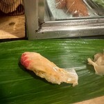 すし屋の勘六 - しまあじ