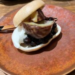 日本酒と肴 みや川 - 栗、小豆、マスカルポーネの単品で食べても美味