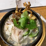 日本酒と肴 みや川 - 赤松とあさりの吟醸蒸し　2,000円