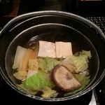 湯あそびの宿　下呂観光ホテル - 湯豆腐（朝食）