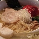 塩ラーメン ＋ 焼きトマト