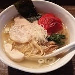 塩ラーメン ＋ 焼きトマト