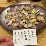 旬の薫り mizoe - カルパッチョ盛り合わせ