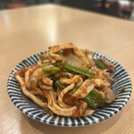 新宿ホルモン焼き だるま - ミノニラキムチ