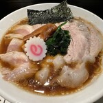 拉麺 生姜と肉 - 