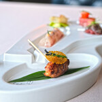 SUD restaurant - ランチコース 5082円 のSUDシグネチャープレート 東京ローカルをイメージして