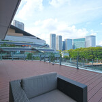 SUD restaurant - テラス席からの眺望です