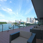 SUD restaurant - テラス席からの眺望です